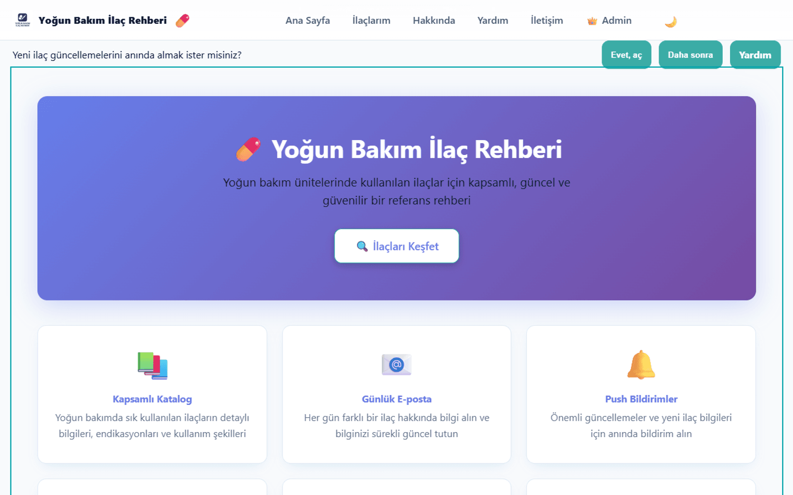 Yoğun Bakım İlaç Rehberi (YBİR)